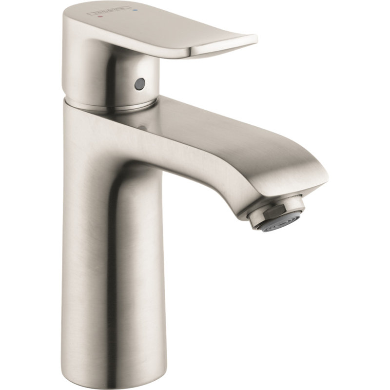 Hansgrohe Metris Single Hole Bathroom Faucet with Drain Assembly